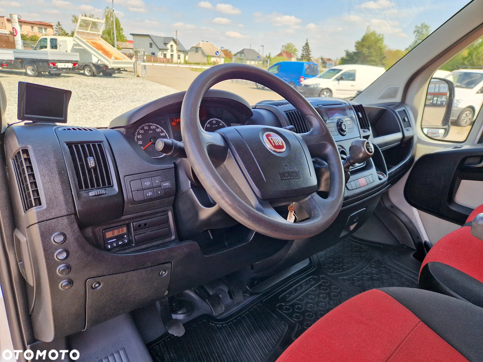 Fiat DUCATO 2,3 MJT 130 KONNA DOKA BRYGADÓWKA 7 OSBOWA 3,5M SKRZYNIA WEBASTO KAMERA MAX 16 KOŁA GWARANCJA - 12
