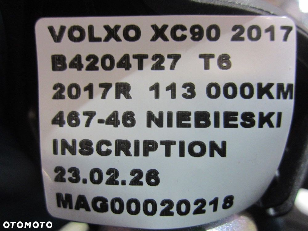VOLVO XC90 XC 90 II S60 GŁOŚNIK ŚRODKOWY Z DESKI BOWERS&WILKINS 31350432 - 9