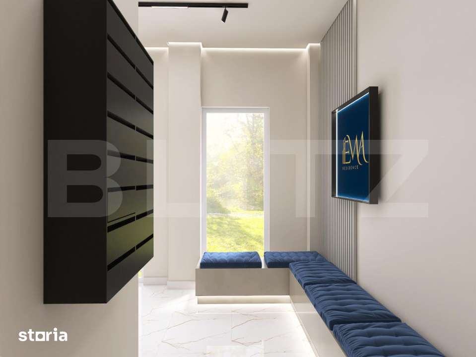 Apartament nou modern, 2 camere, centrala pe gaz si panouri fotovoltai — fotografia 3