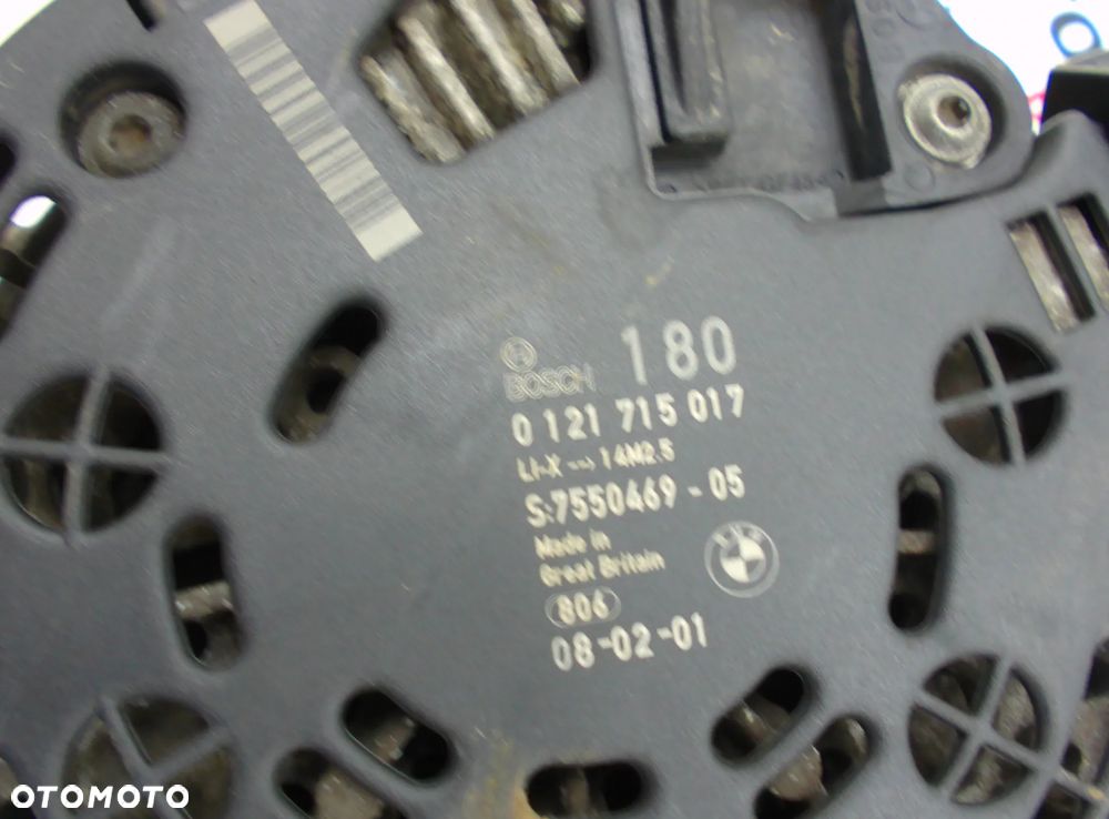 BMW E87 2.0B Alternator 0121715017  7550469 - 5
