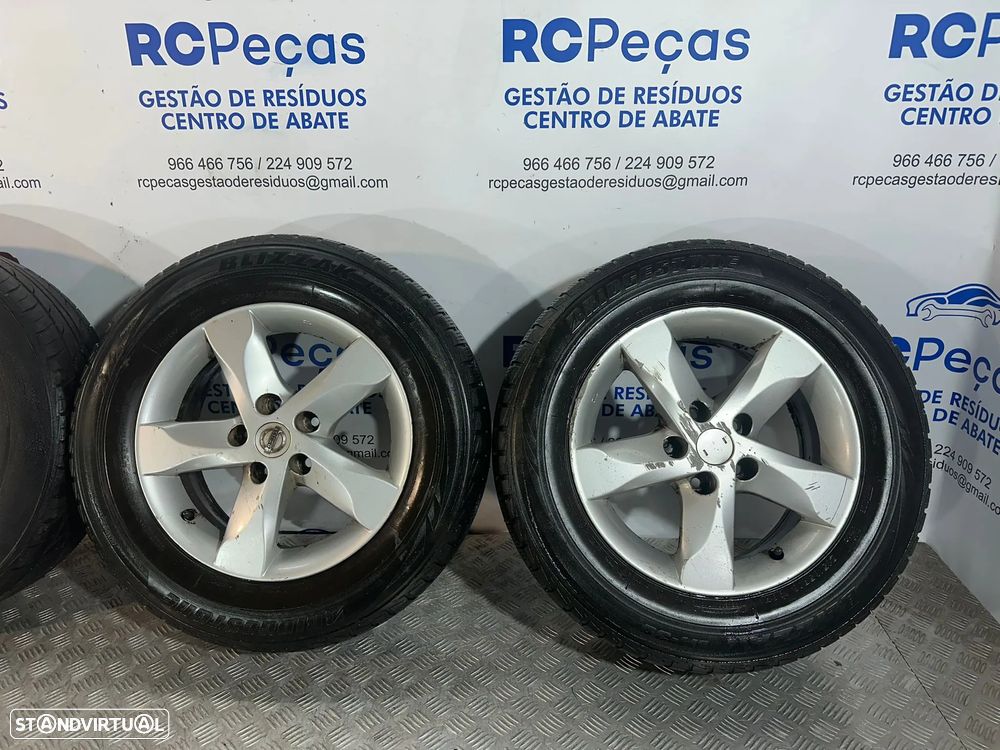 .Conjunto Jantes 16 Originais Nissan Juke F15 6,5J ET40 5x114,5 40300-BR060 - 7