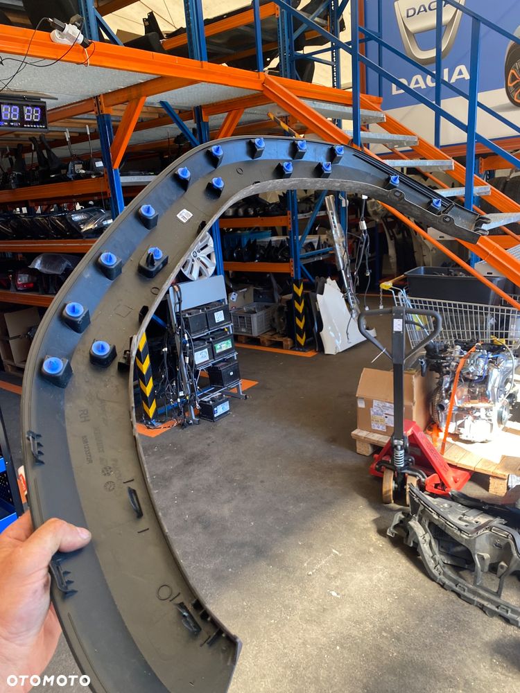 DACIA DASTER DUSTER 3 III NAKŁADKA NA BŁOTNIK LISTWA BŁOTNIKA PRAWA PRZEDNIA PRAWY PRZÓD POSZERZENIE  638123372R Wwa - 8