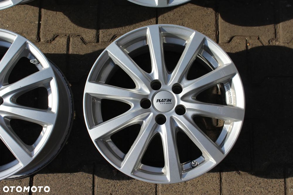 Platin 16cali 5x100 Et38 7J VW SKODA AUDI SEAT Ładne - 4