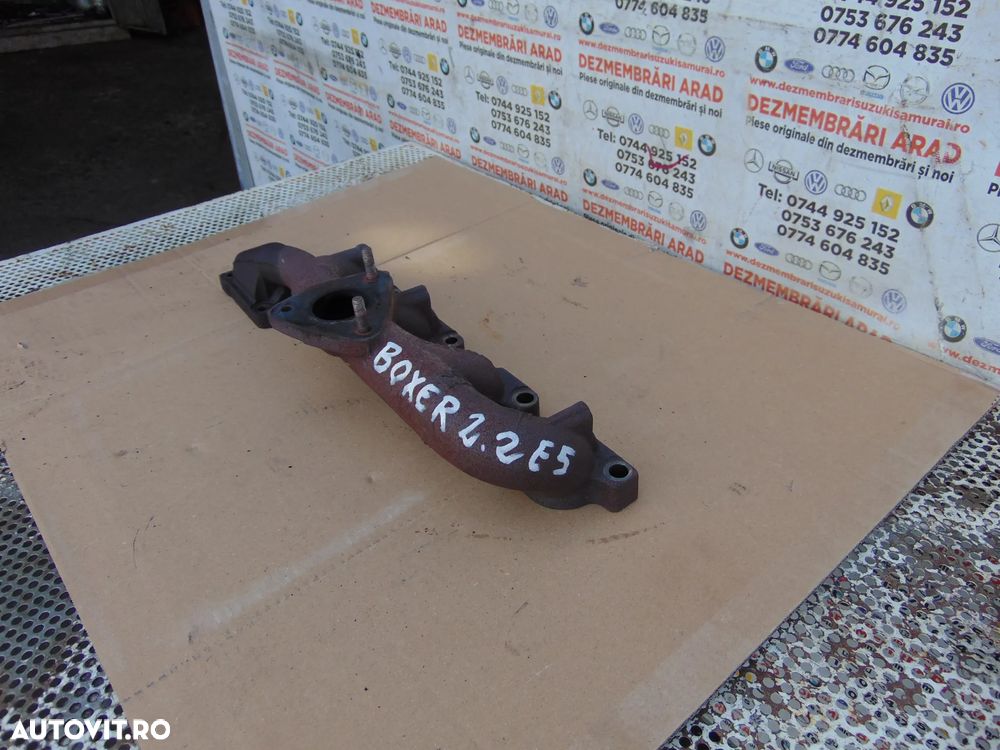 Galerie evacuare Ford Transit 2.2 euro 5 Peugeot boxer citroen jumper 2.2 euro 5 Fiat Ducato euro 5 - 3