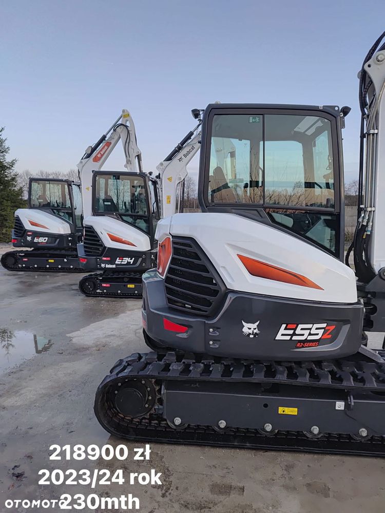 Bobcat Minikoparka BOBCAT E34 22r dodatk linie hydr e35 e 34 e35z cat 304 303,5 serwisowana 1 wł koparka gąsienicowa yanmar sanny Takeuchi Kubota 3,5tony - 40