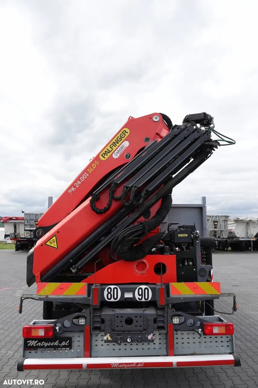 Volvo FMX 460 / 8X4 / TRIDEM /  7.75 M TRANSMISIE / HDS PALFINGER PK 24.001 / PILOT / PRELUNGIE -12.5M / AXIE LIFTATOR / EURO 6 / IMPORTAT - 7