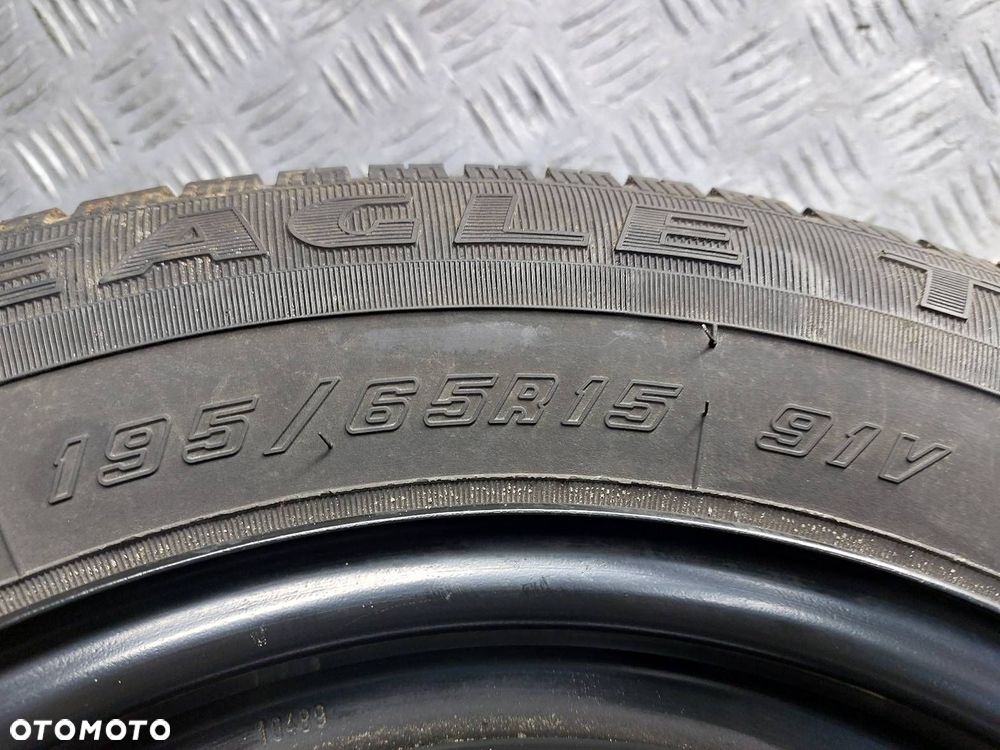 KOŁO OPONA FELGA ZAPAS 5X110 6Jx15 195/65R15 OPEL - 4