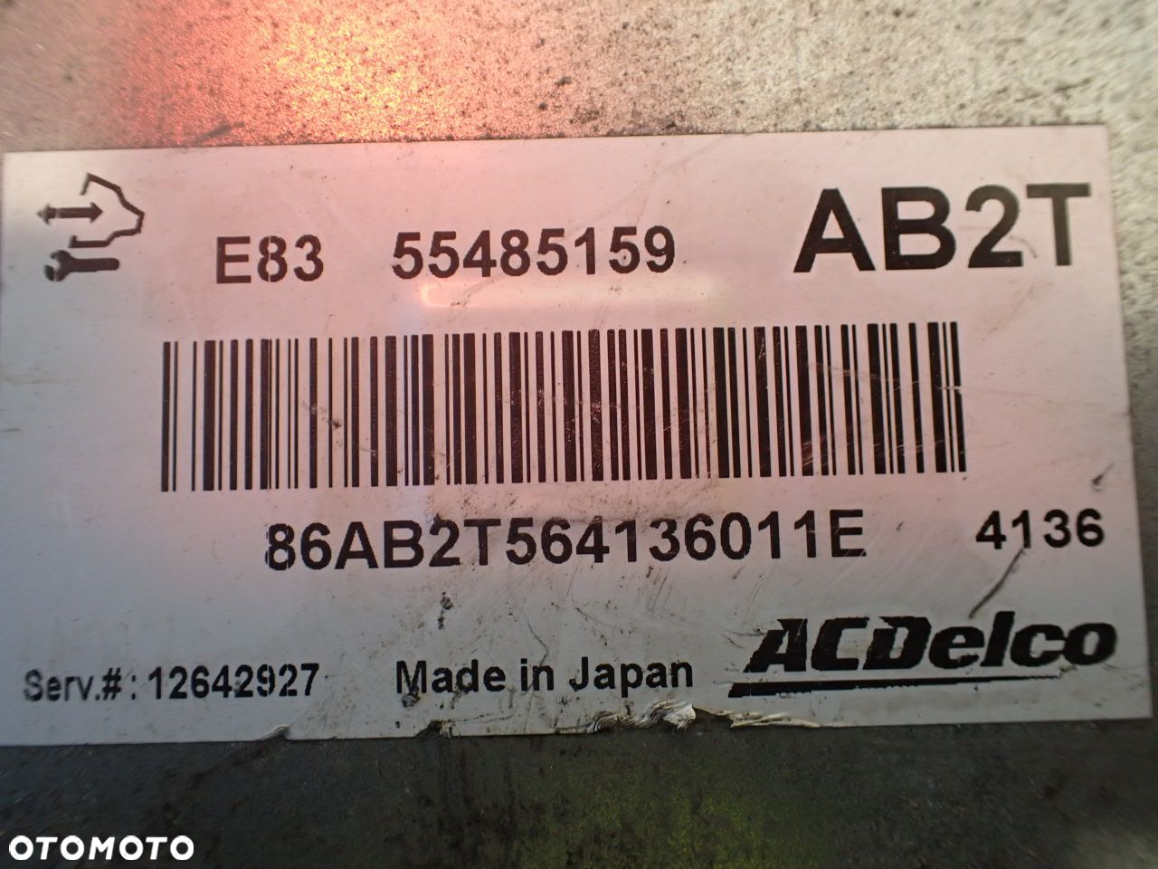 KOMPUTER SILNIKA OPEL CORSA D 1.4 55485159 - 3