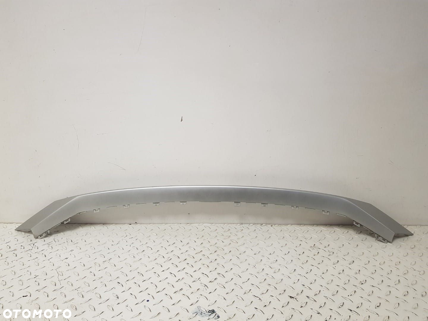 ORYGINALNA LISTWA ZDERZAKA PRZEDNIEGO PRZÓD HONDA CIVIC X 10 17-21r SILVER CHROME 99936297 836827277 - 2