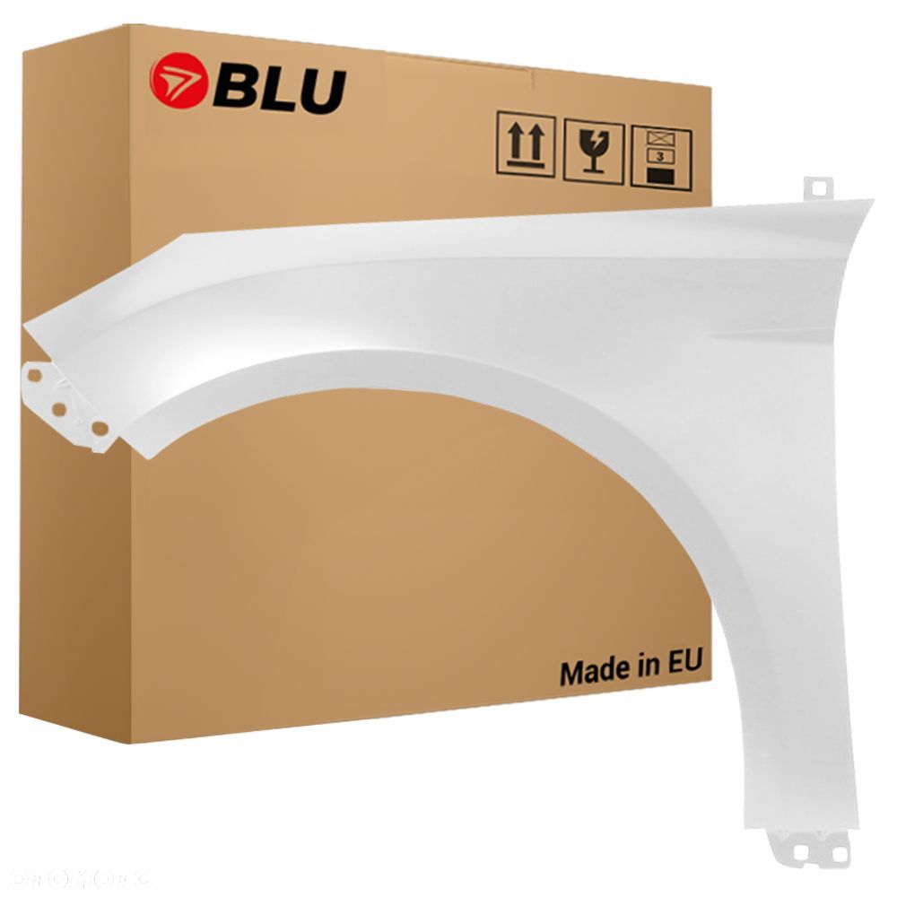 BLU Błotnik FORD FOCUS MK3 7VTA Lewy Przód Biały 2010-2014 FrozenWhite - 1