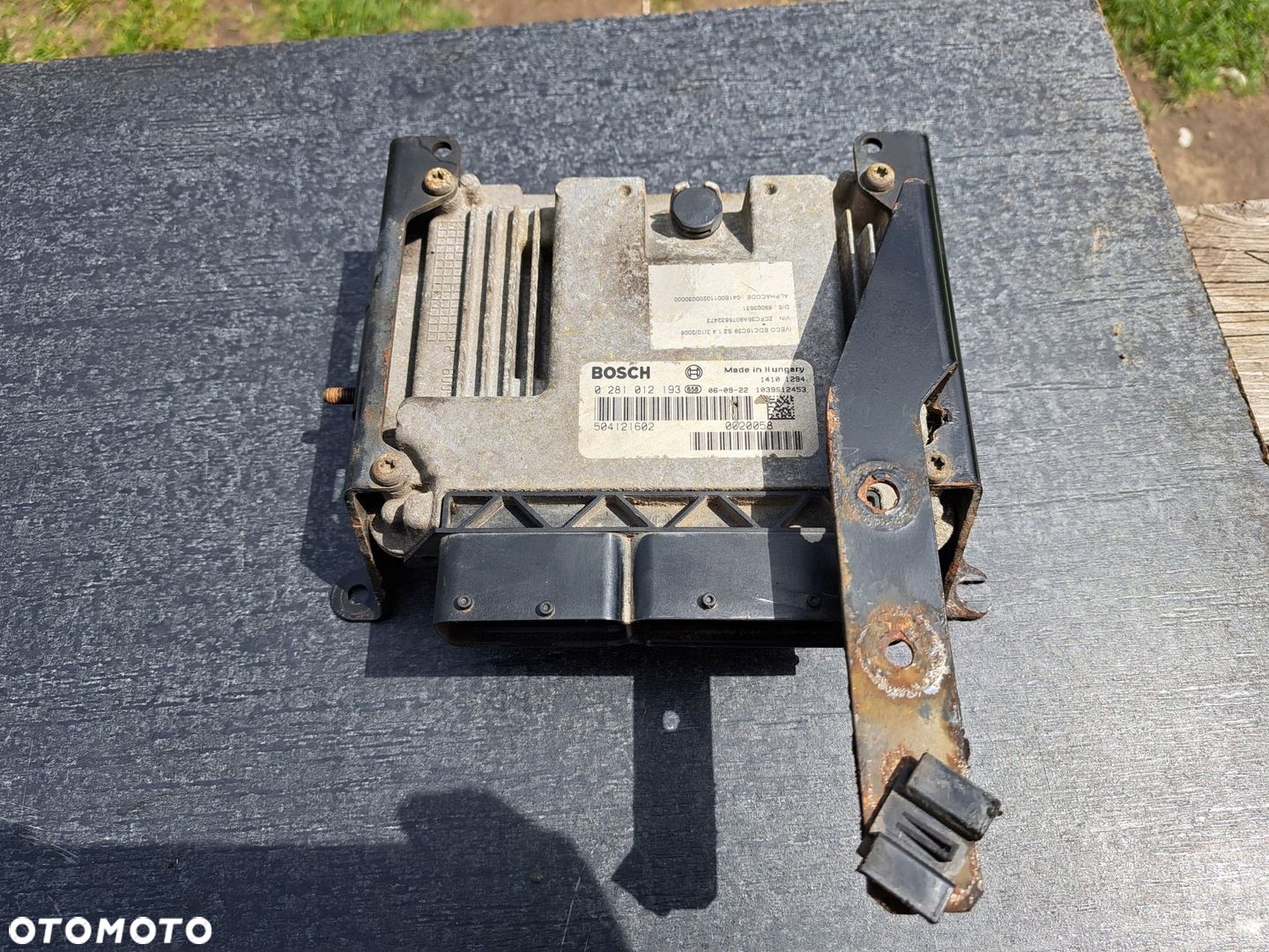 IVECO DAILY IV 06-12 2.3 KOMPUTER STEROWNIK SILNIKA 0281012193 - 1