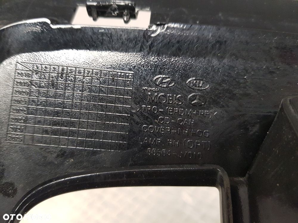 KIA CEED III 3 18-22  KRATKA ZDERZAKA PRAWA PRZÓD PRZEDNIA 86564J7010  86564J7010 - 4