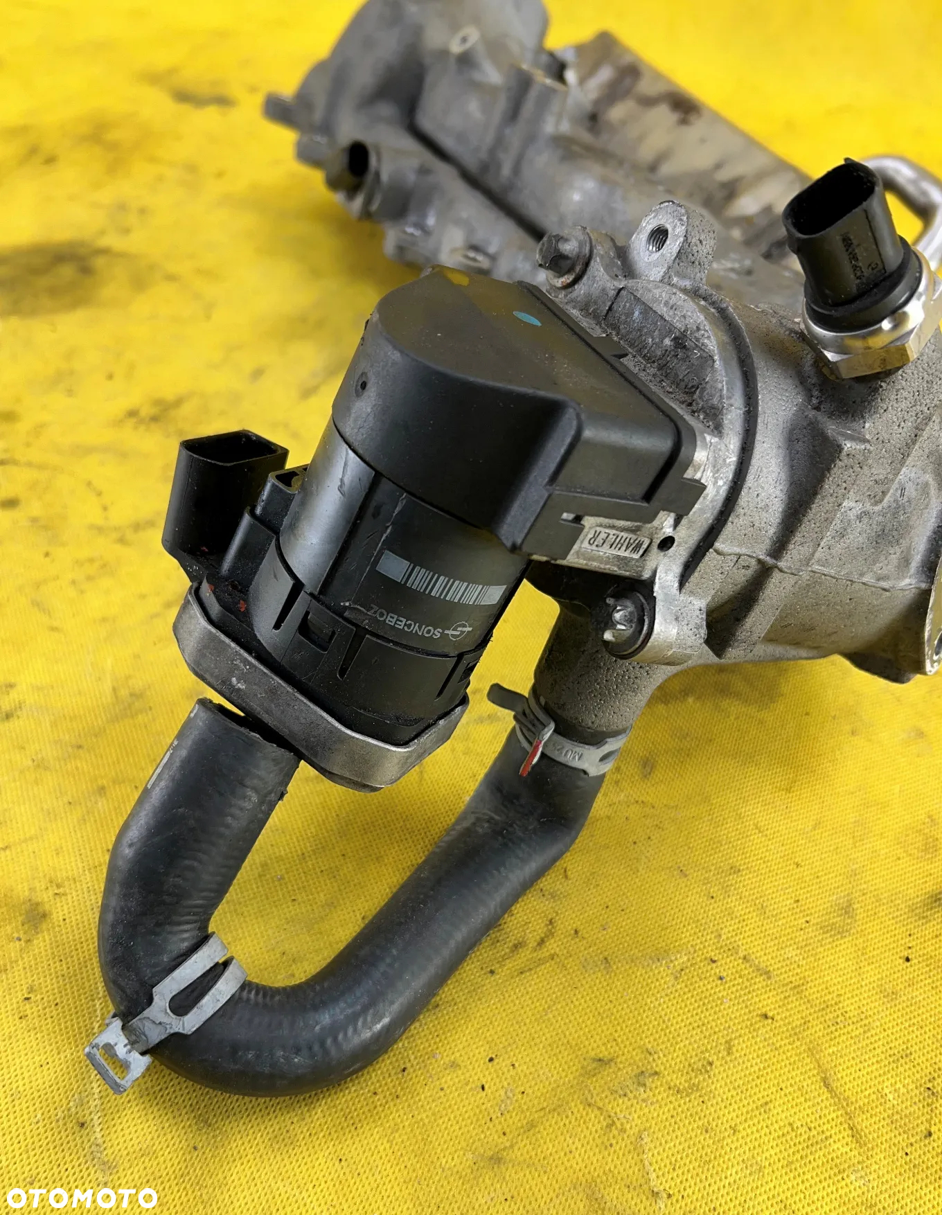 KOLEKTOR SSĄCY LEWY LF00052 3.0 CDI MERCEDES ZAWÓR EGR CZUJNIK SPALIN TEMPERATURY CHŁODNICA EGR - 6