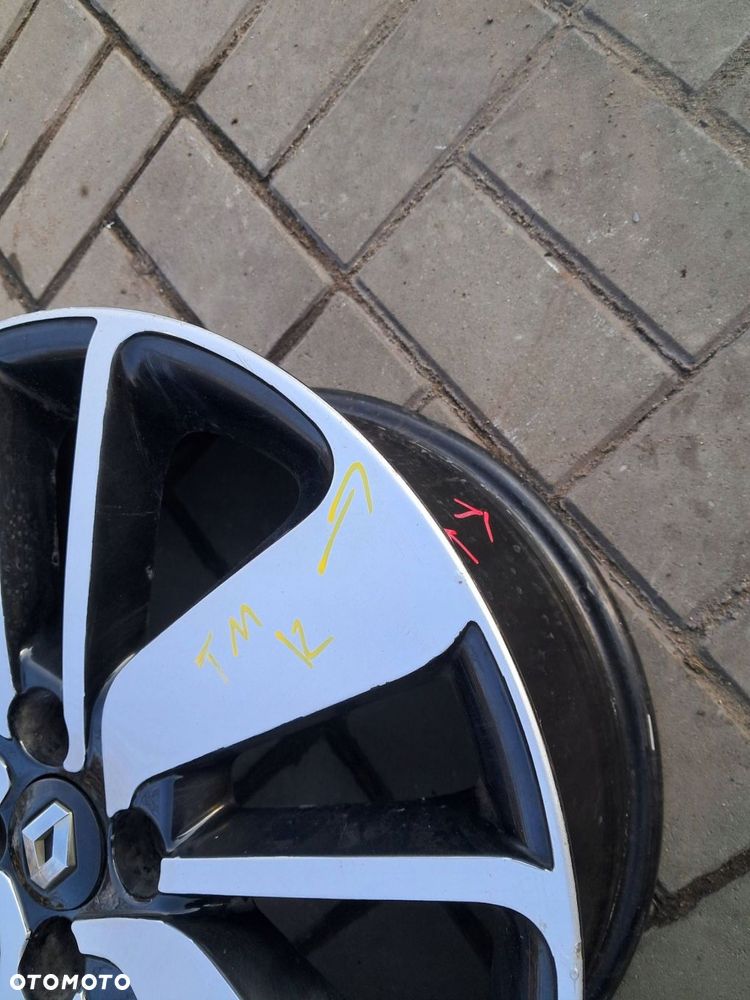 renault clio iv felgi aluminiowe 17" 4x100 - 13