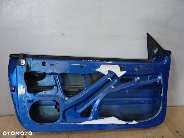 DRZWI LEWY PRZÓD LEWE PRZEDNIE PEUGEOT 206 CC LAK:KMF NR798 - 10