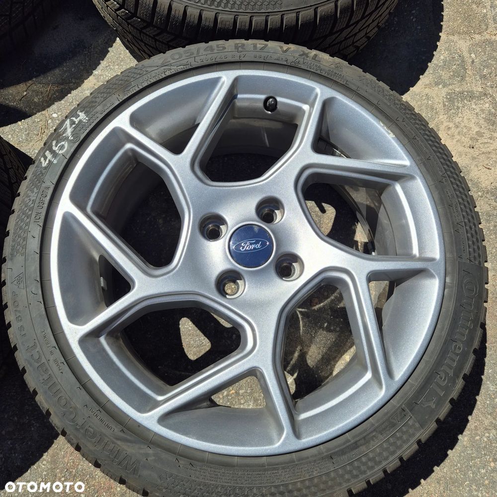 ZIMA KOŁA 205/45 R17 FORD FIESTA ST B-MAX +CZUJNIKI POWIETRZA - 3