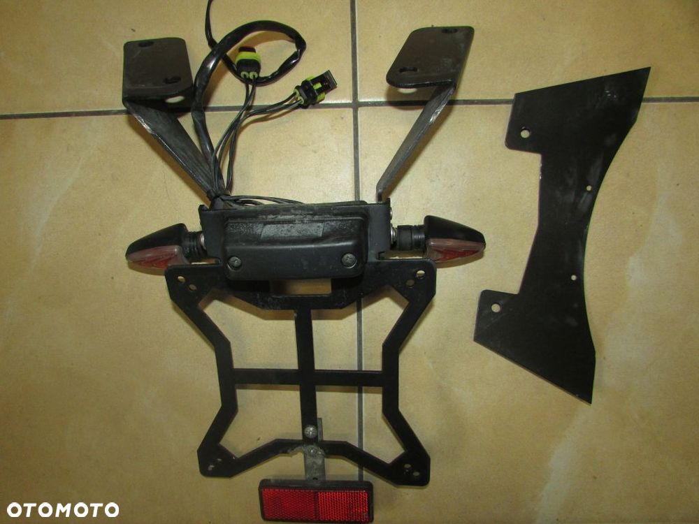 Suzuki SV 650 03-09 uchwyt mocowanie tablicy rejestracyjnej wieszak - 1