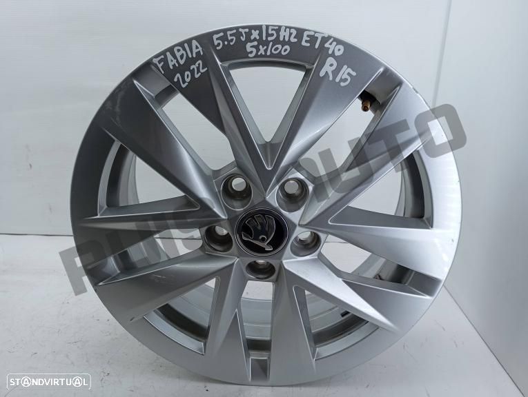 Jante Alumínio R15 6va601_025 Skoda Fabia Iv (pj) [2019_2024] 1 - 1