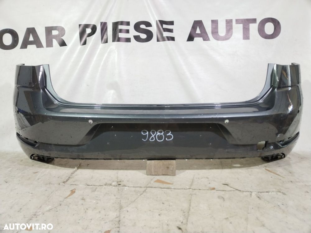 Bara spate VW Golf 7, 2017, 2018, 2019, 2020, cod origine OE 5G6807421BK. - 1