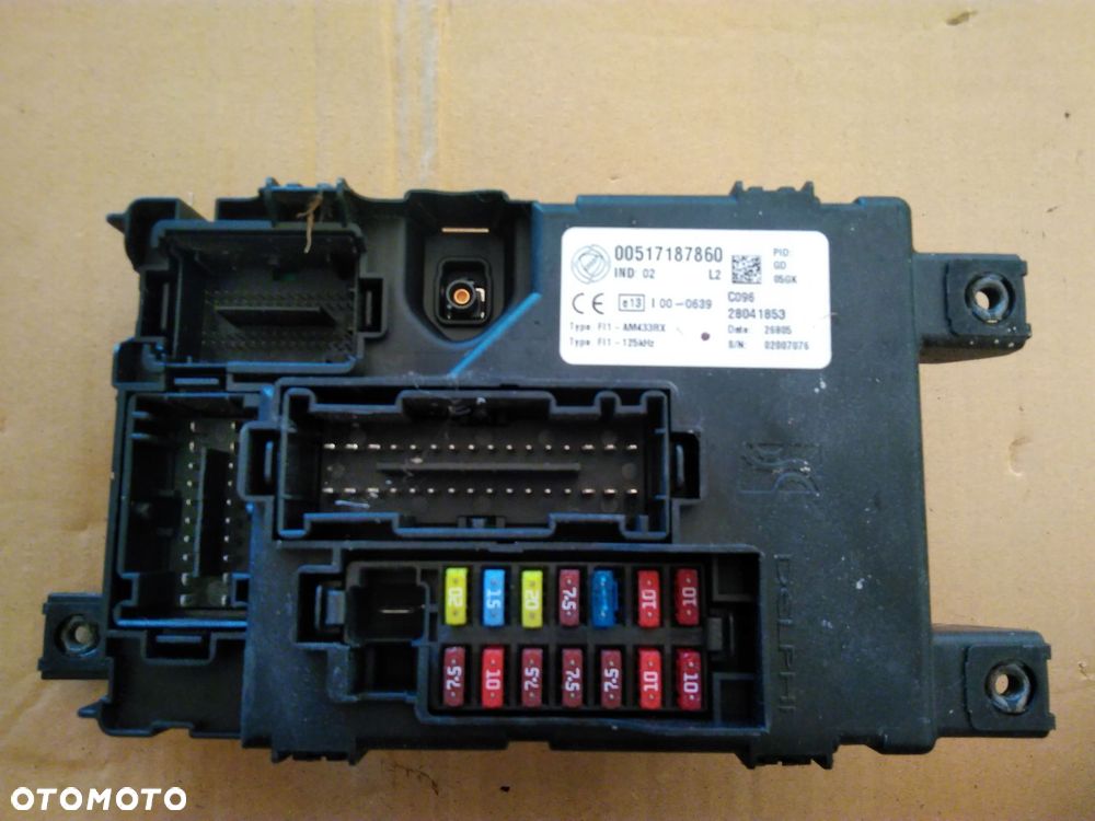 moduł bsi body fiat grande punto 00517187860 - 2