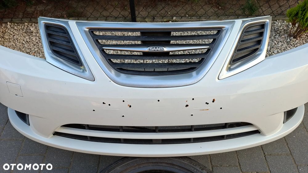SAAB 9-3 II LIFT 07-12 ZDERZAK PRZÓD PRZEDNI SPRYSKI 12769741 - 6