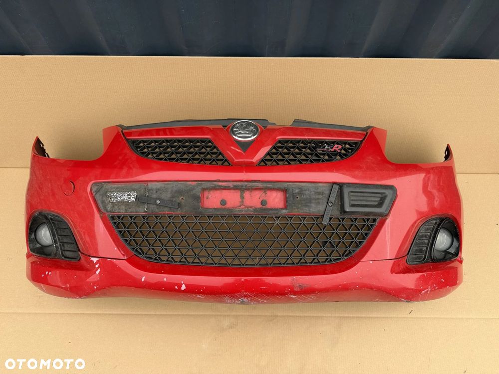 ZDERZAK PRZÓD OPEL CORSA D OPC ORYGINAŁ KOMPLETNY DEMONTAŻ BEZ NAPRAW - 1