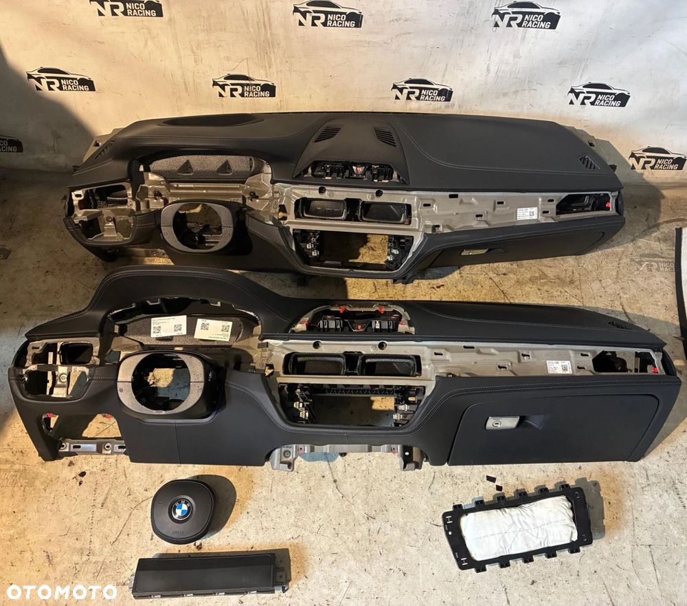 DESKA ROZDZIELCZA KOKPIT KONSOLA BMW G30 G31 M5 F90 MERINO LIFT HUD - 1