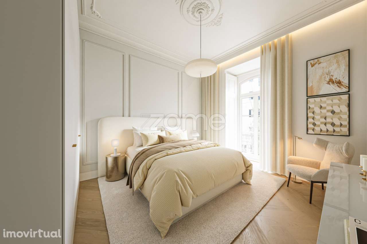 T2 NOVO | VARANDA | ALCÂNTARA | EDIFÍCIO HISTÓRICO - Grande imagem: 4/10