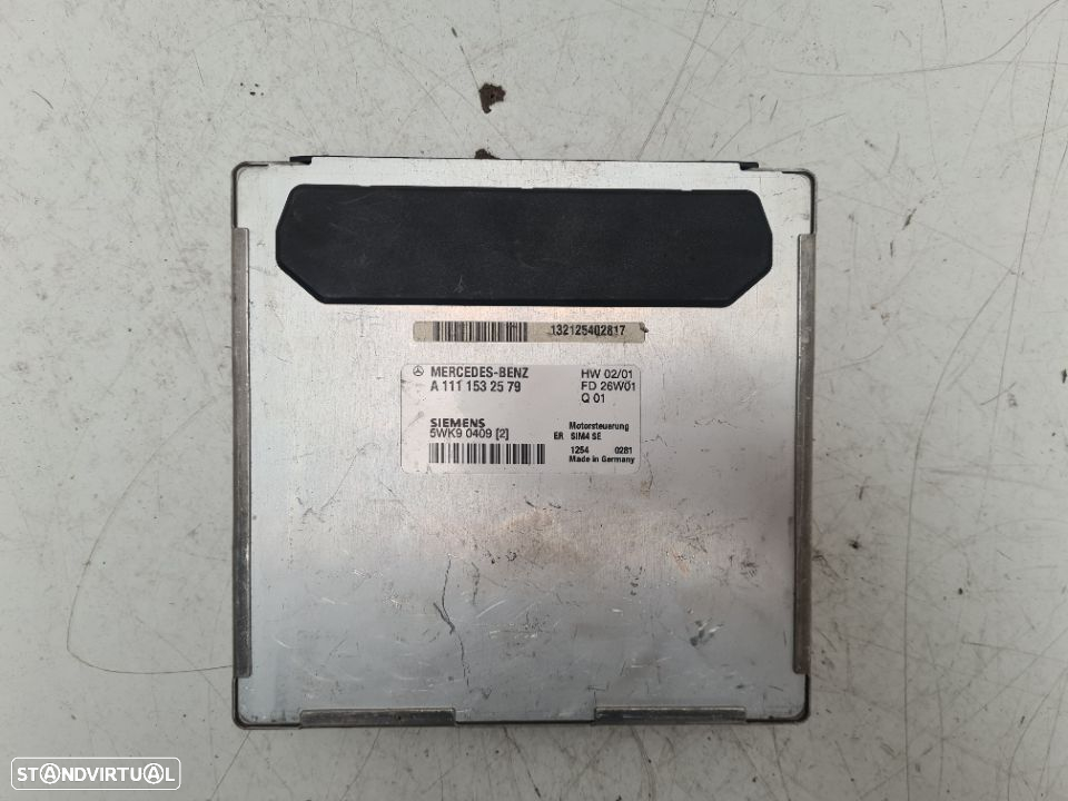 CENTRALINA SIEMENS ORIGINAL A1111532579 5WK90409 MERCEDES BENZ CLASS C COUPE CL203 C180 M111951 - 2