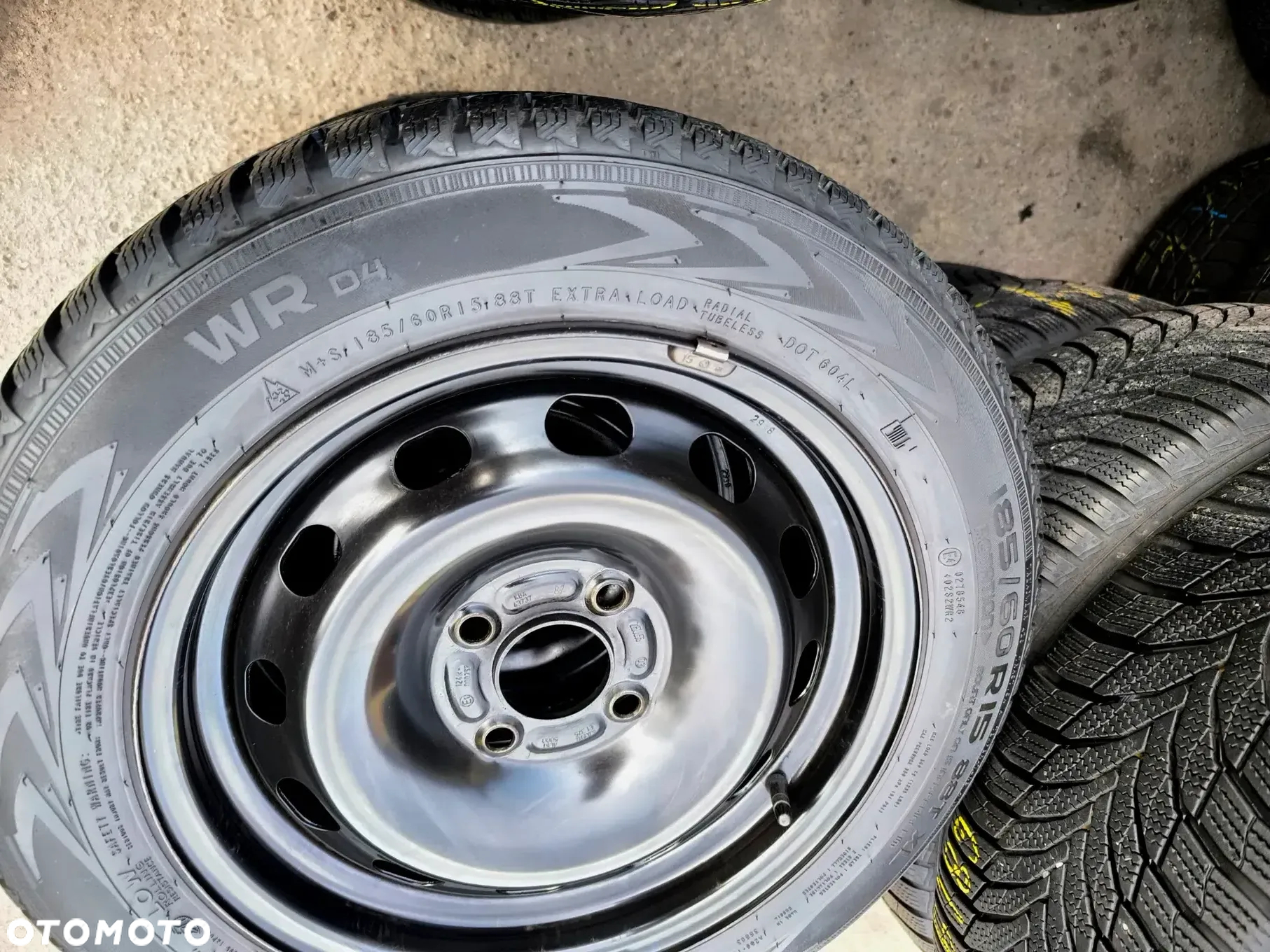 4x108 Felgi Stalowe Stal 15 Koła Zimowe Zima FORD B-max Ecosport FIESTA MK5 Mk6 MK7 FUSION FOCUS MK1 TRANSIT TOURNEO COURIER MAZDA 2 Legnica ALU-RAD 6,5mm 185/60 - 6