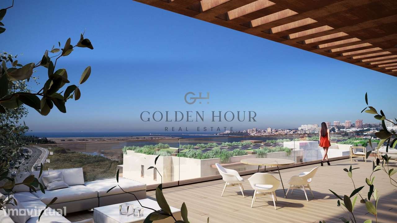 T2 Luxo Quinta Marques Gomes | Varanda de 40m² e Vista Mar - Grande imagem: 3/21