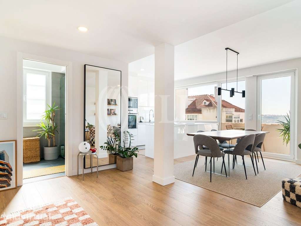 Apartamento T2 com vista de rio, no Restelo, em Lisboa - Grande imagem: 3/20