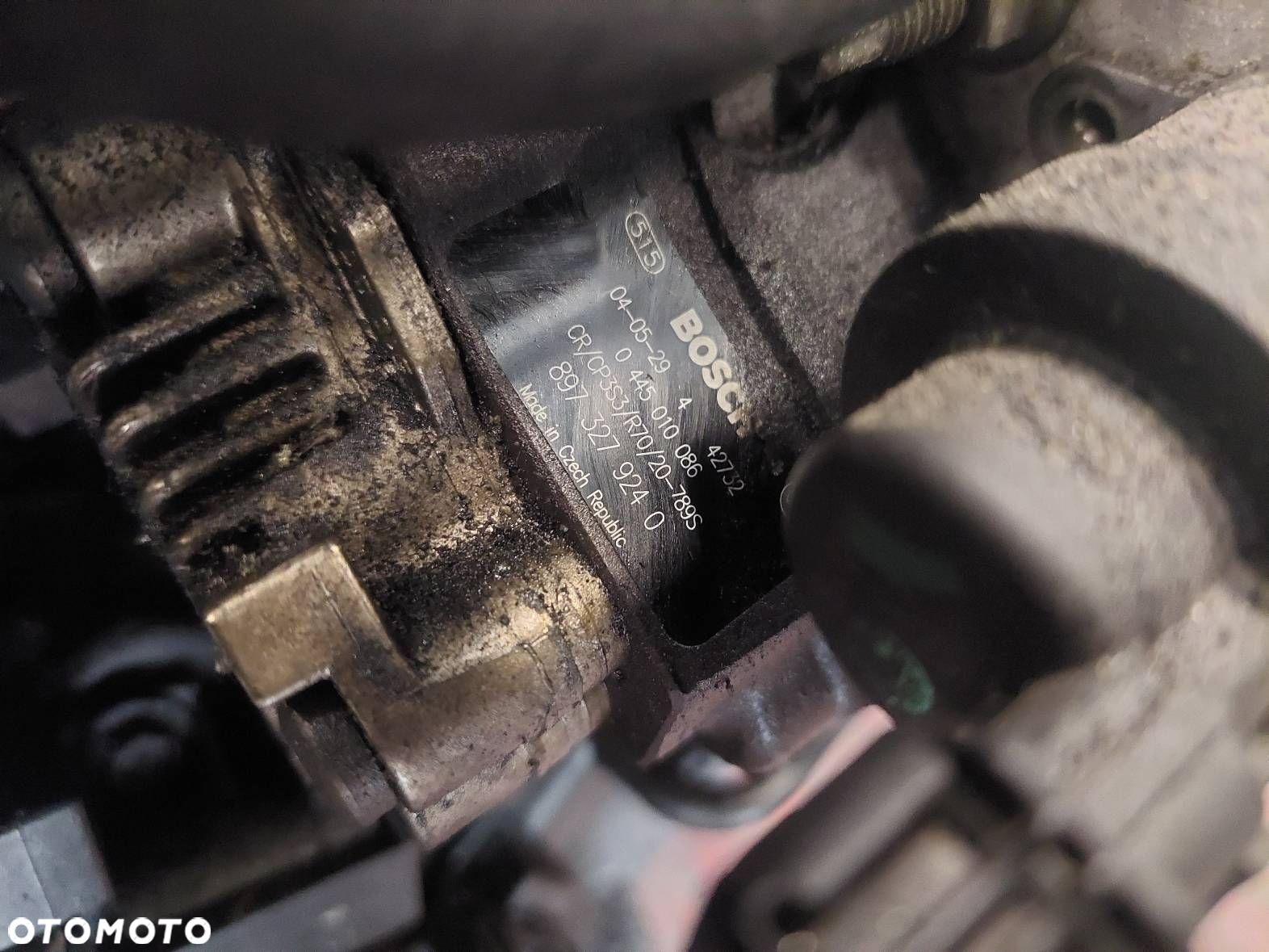 SILNIK DIESEL + POMPA WTRYSKI TURBO OPEL ASTRA H 1.7 CDTI Z17DTH - 2