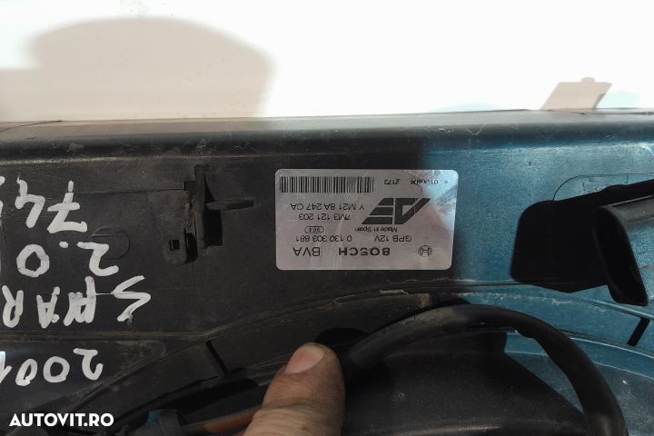 Electroventilator racire motor / AC 2.0B 2001 0130303878 0130303881 7 - 4