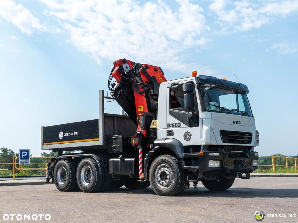 Iveco TRAKKER 450 6x4 PALFINGER PK 44002 HDS Żuraw Fly Jib Ciągnik - 12