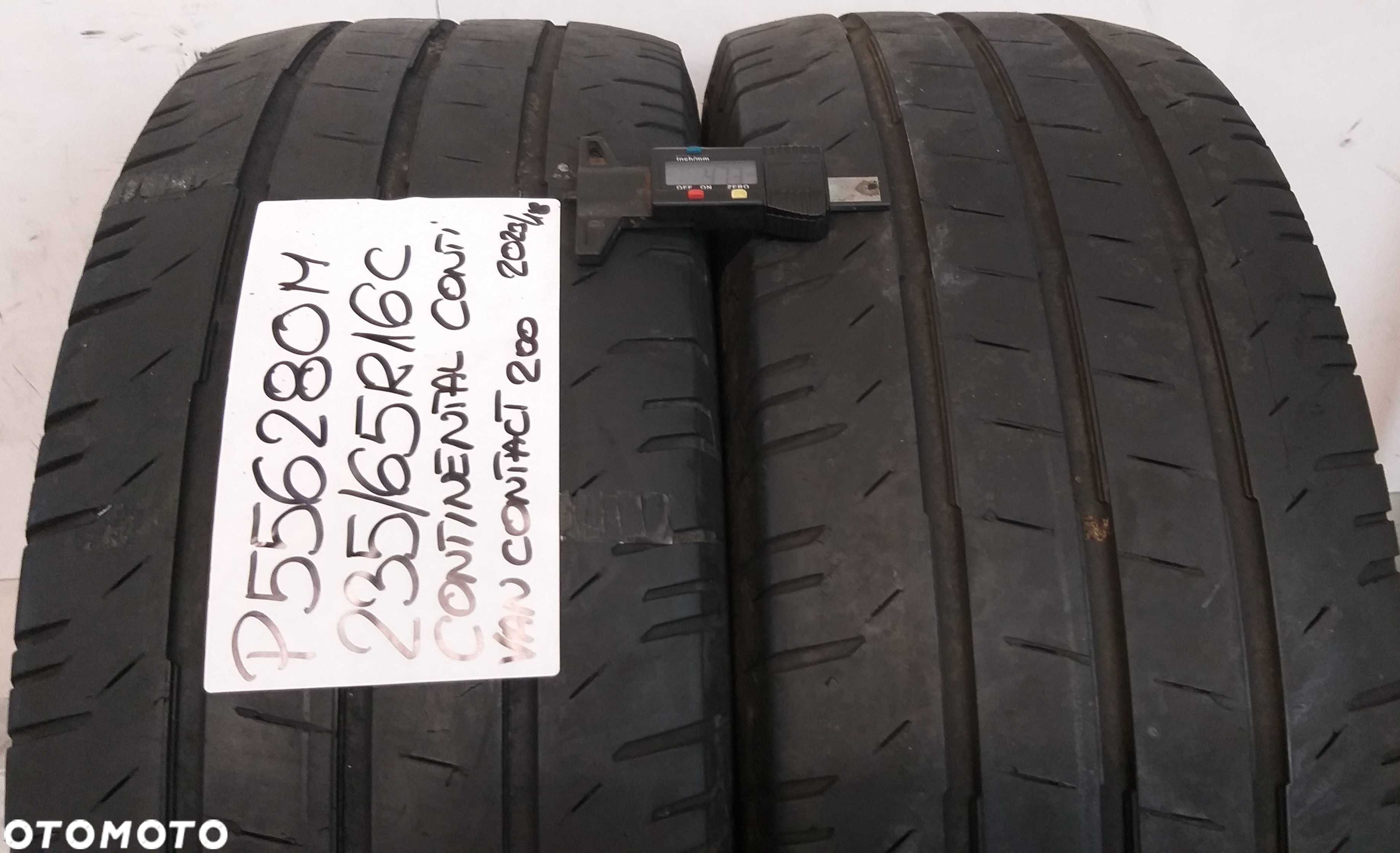 P556280M Para 235/65R16C Continental ContiVanContact200. 2023/2018 rok - 1