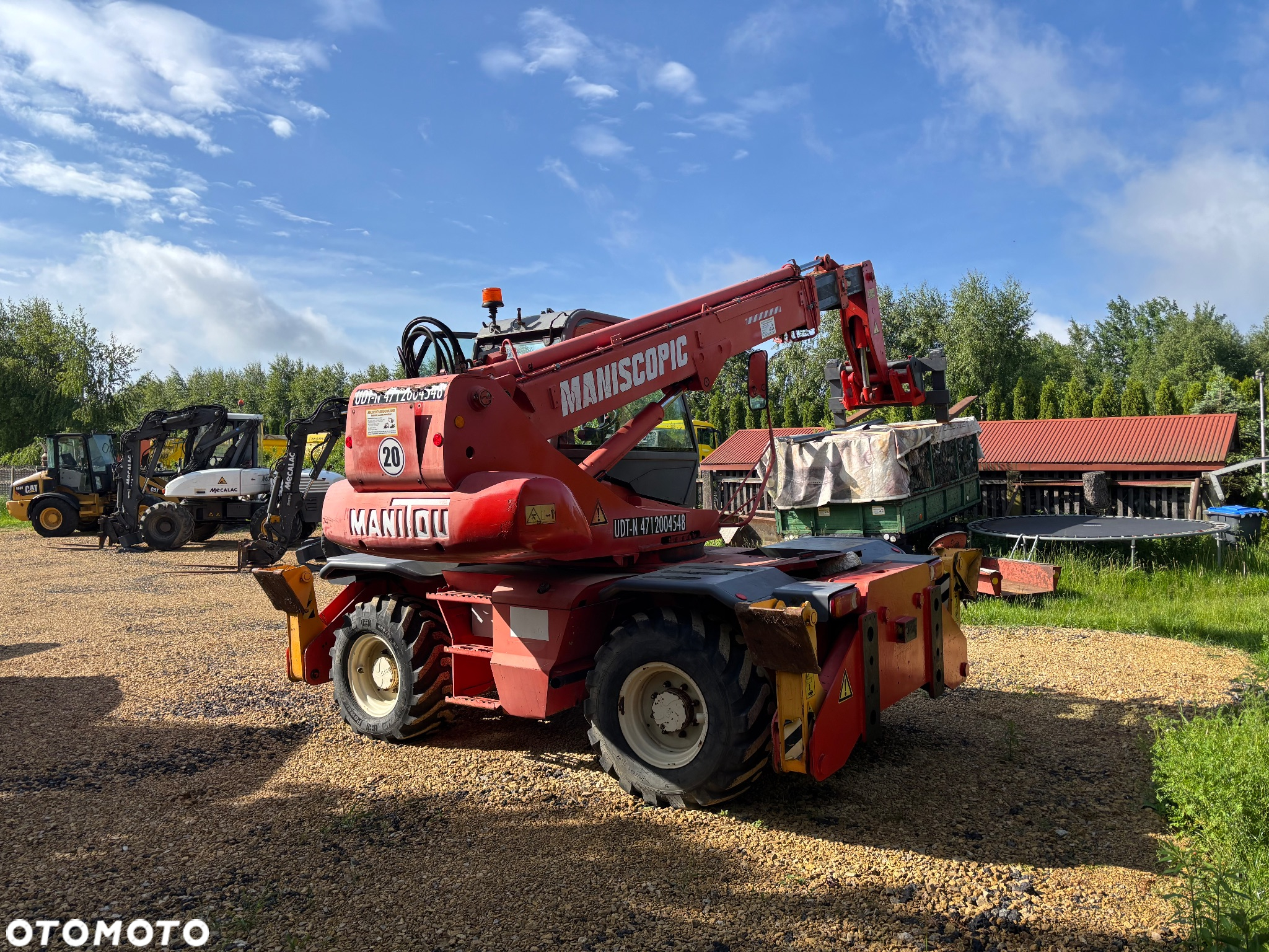 Manitou MRT1432 ROTO 4x4x4 widly silnik PERKINS Nowa pompa hydrauliczna, obrotowa, 4podpory - 8