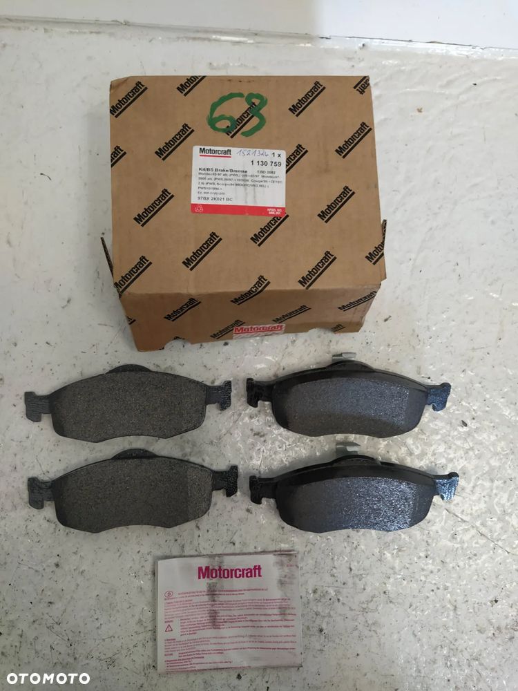 FORD MONDEO SCORPIO COGUAR KLOCKI HAMULCOWE PRZÓD PRZEDNIE NOWY ORYGINAŁ - 6