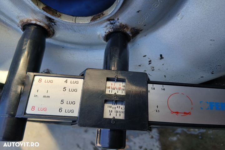 Jante tabla cu anvelope 15 - set 195/65 R15 KBA43816 195/65 R15 KBA43 - 7