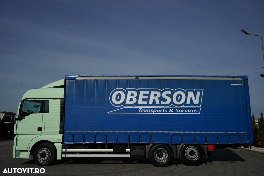 MAN TGX 26.460 / 120 M3 / 6x2 / SOLO /  AXĂ RIDICATĂ / AXĂ DIRECȚIE / - 2