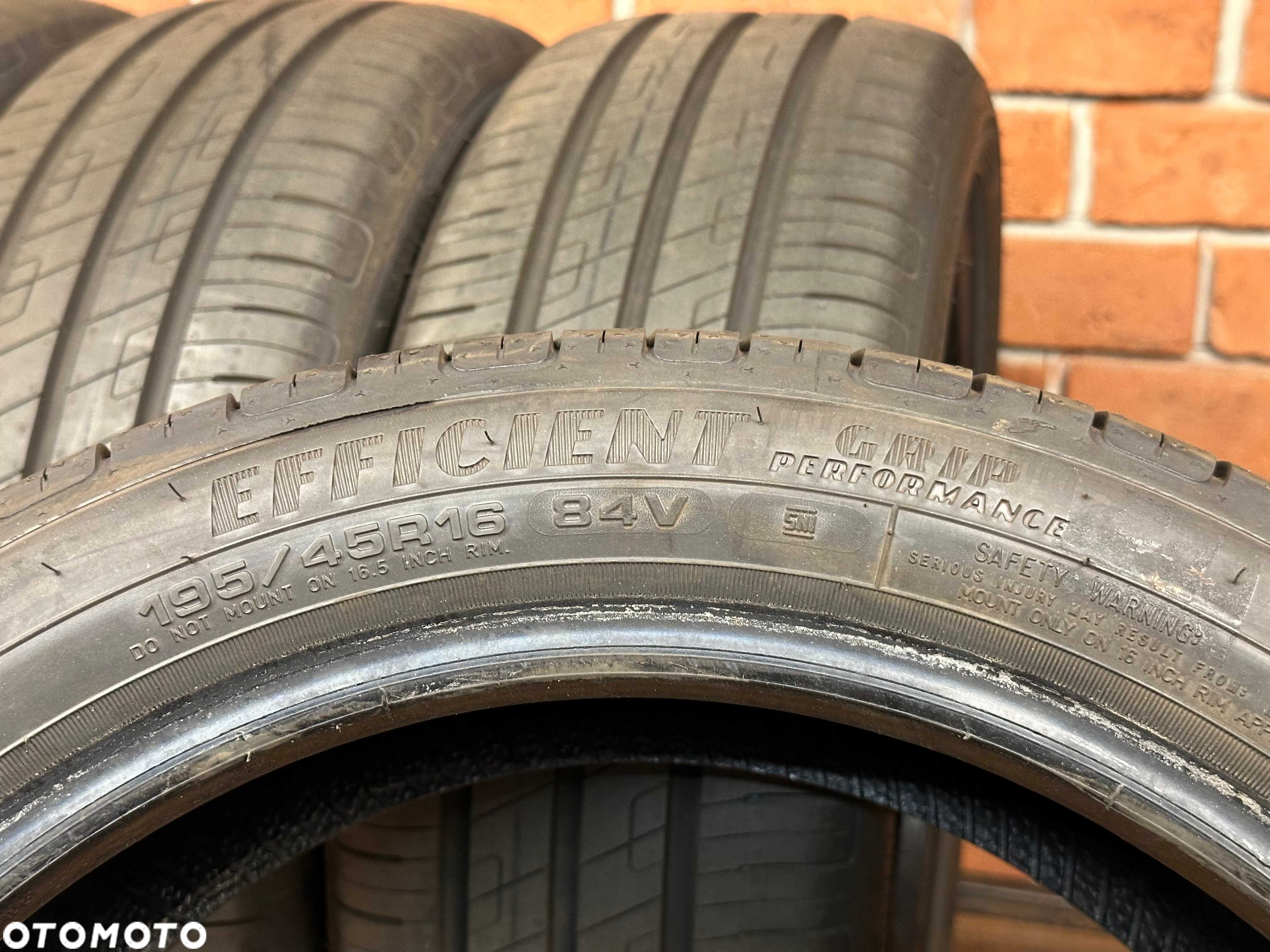 Opony Goodyear EfficientGrip 195/45R16 DEMO 2023 - 8