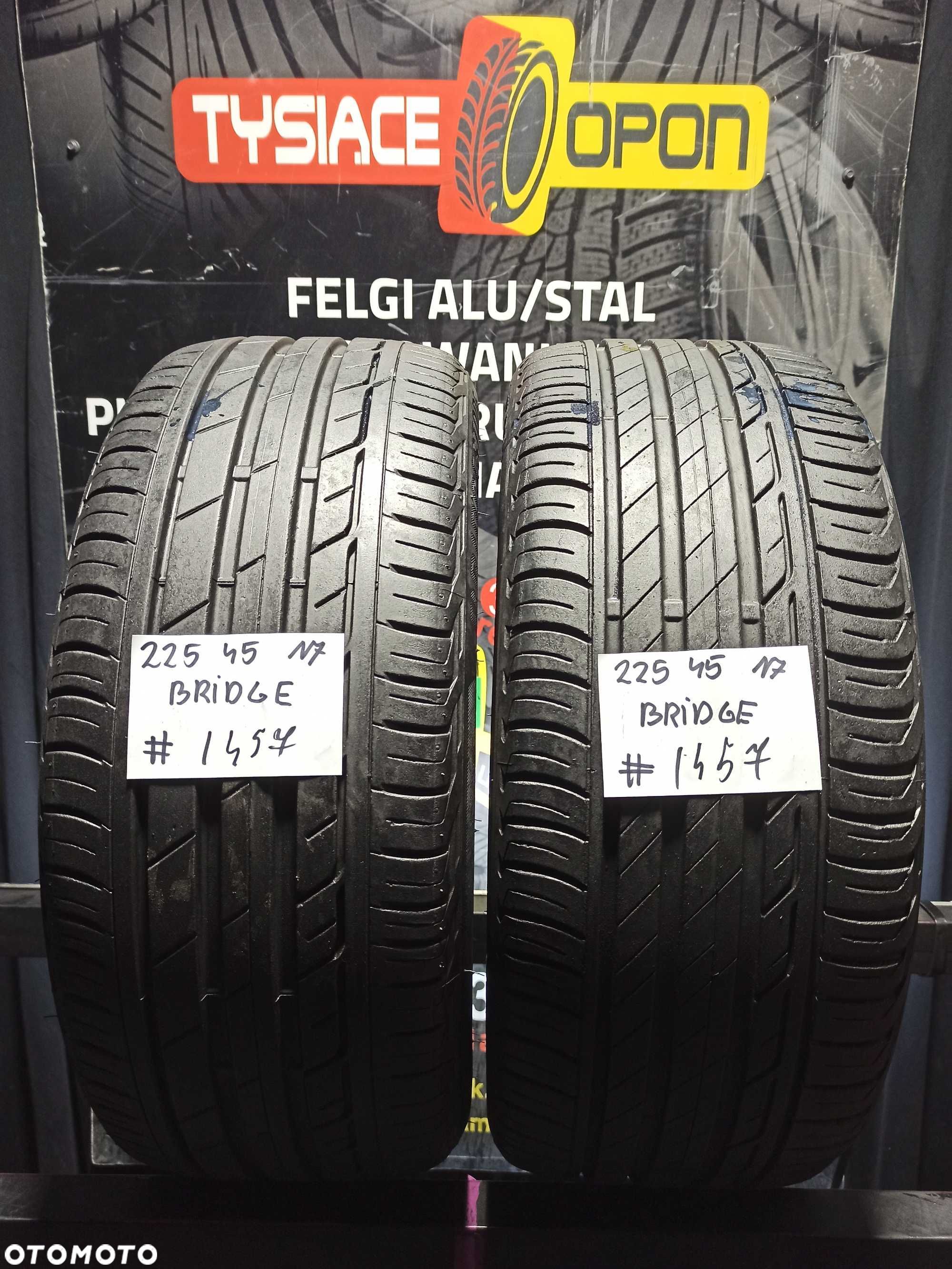 Opony Letnie 225/45/17 BRIDGESTONE TURANZA #1457 - 1