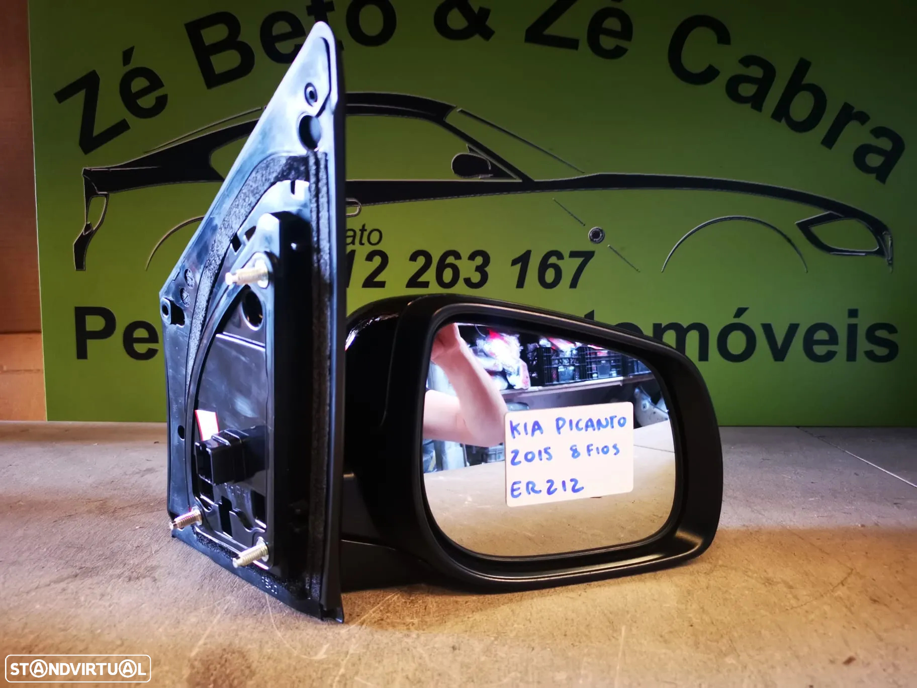 KIA PICANTO ESPELHO RETROVISOR DIREITO - ER212 - 5