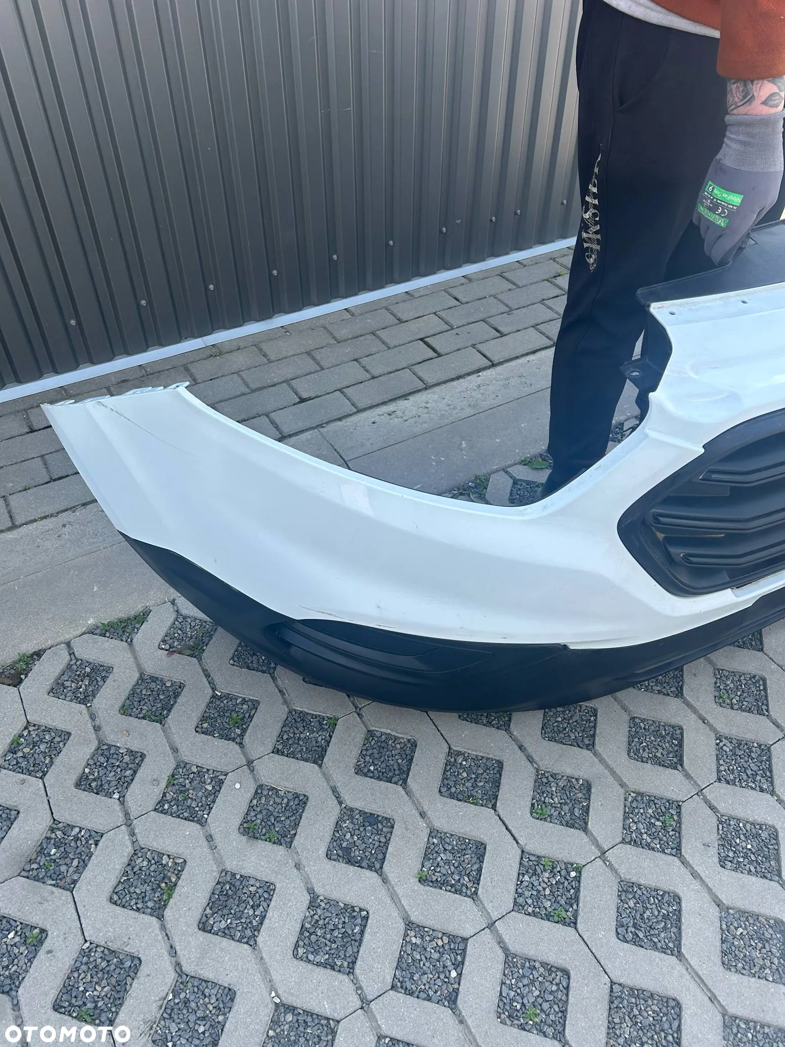 Ford Transit Custom MK8 FL Zderzak kompletny frozen WHT 2020 rok - 3