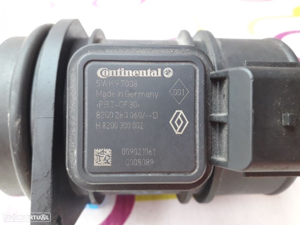 Medidor de Massa de Ar Renault Megane II 1.5 dCi 106Cv de 2003 - Ref: H8200300002 - NO520023 - 2