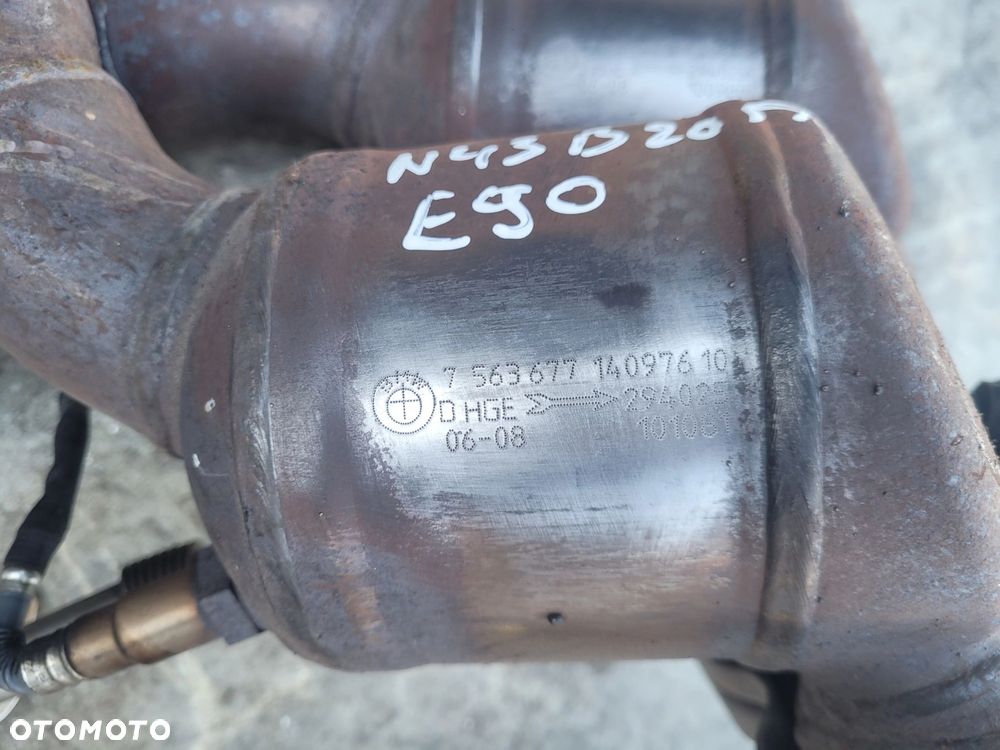 KATALIZATOR PEŁNY BMW E90 N43B20A 2.0D 7563677 - 3