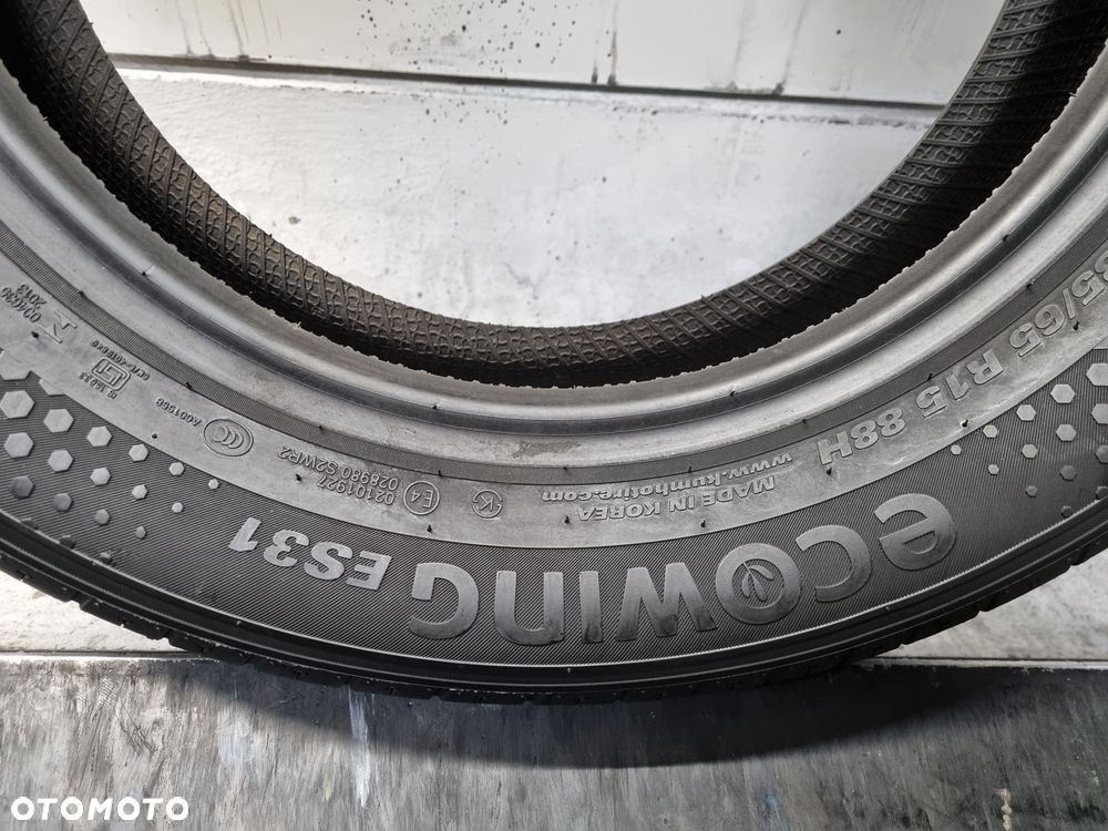 1x 185/65R15 88H Kumho Ecowing ES31 - 5