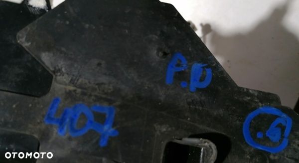 PEUGEOT 407 04-11r - ZAMEK DRZWI PRAWY PRZÓD 9686683580 - 2