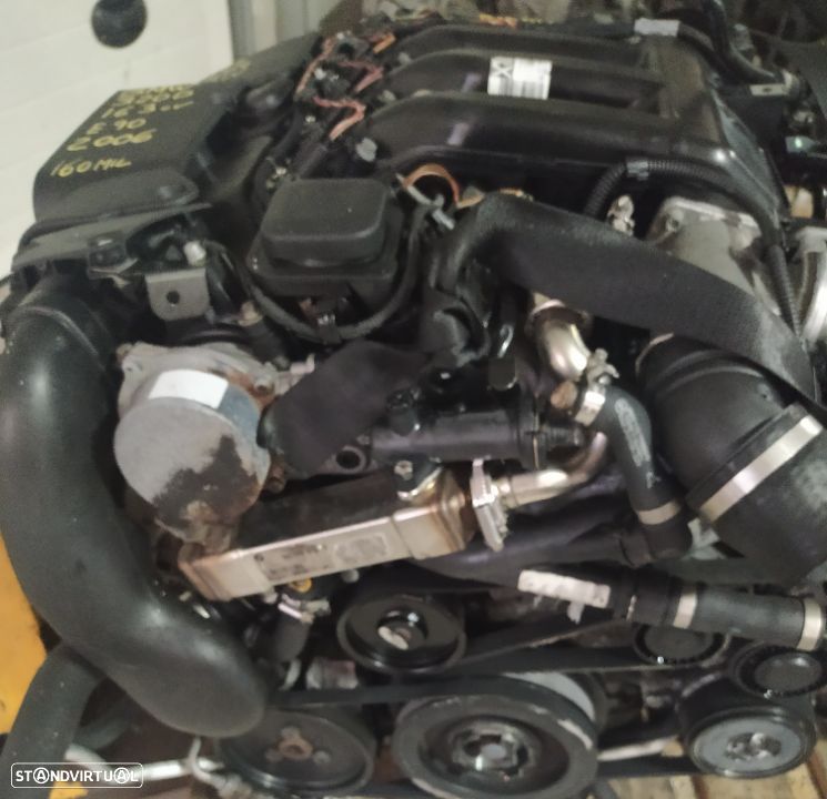 Motor BMW 320D 163cv E90 E91 2.0D M47 204d4 caixa automatica 6HP19 - 2