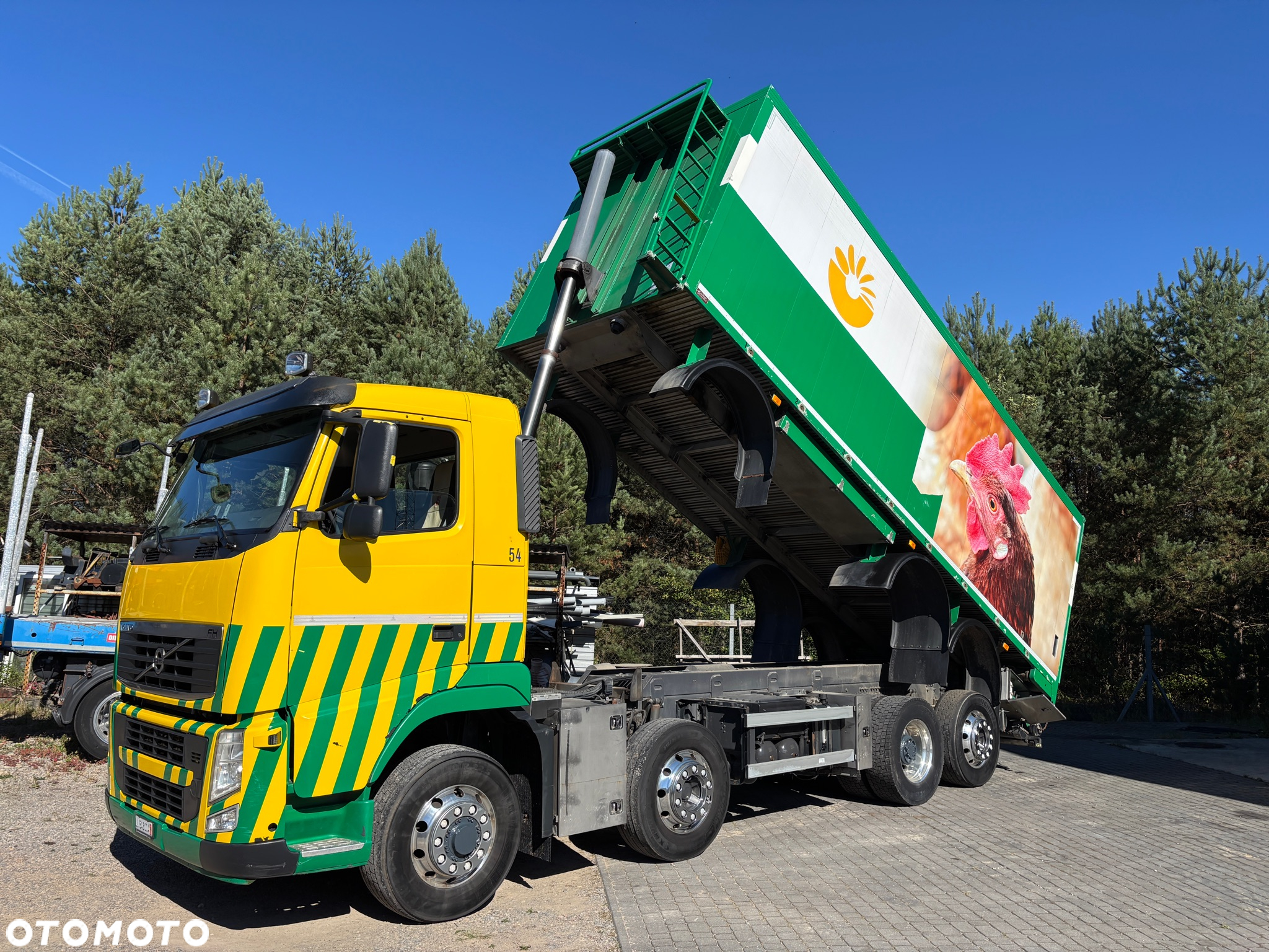 Volvo FH 480 8x2 / 4+ hydrodrive paszowóz wywrotka Sprowadzony - 10